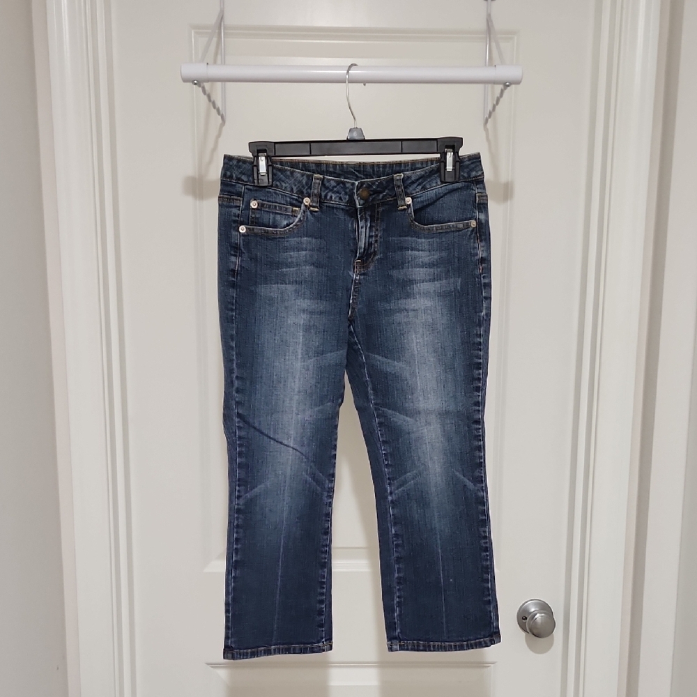 Classic Blue Women's Capris